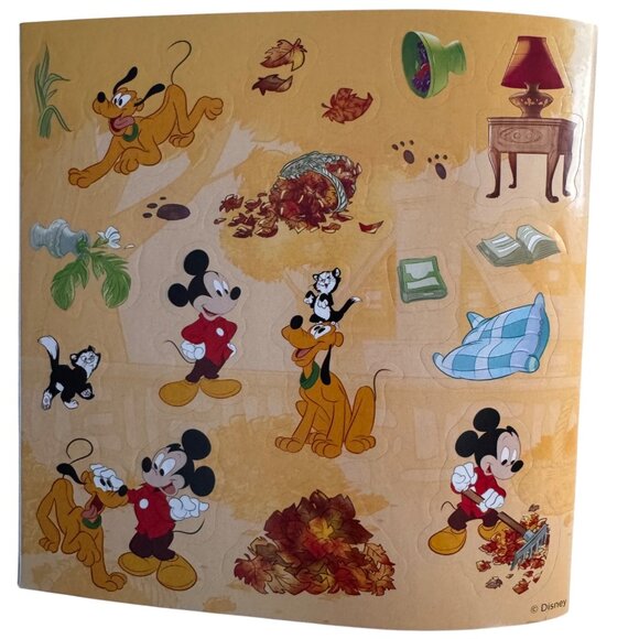 Disney Sticker Storybook Minnie Dalmatian Pluto Aladdin 40+ Stickers Lot of 6 - Picture 8 of 15